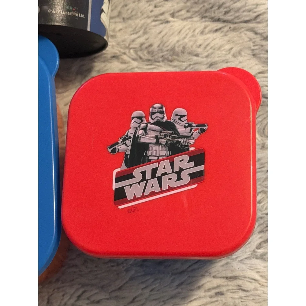 Star Wars Plastic Tumbler Cup and Snack Container Set Darth Vader Luke Skywalker